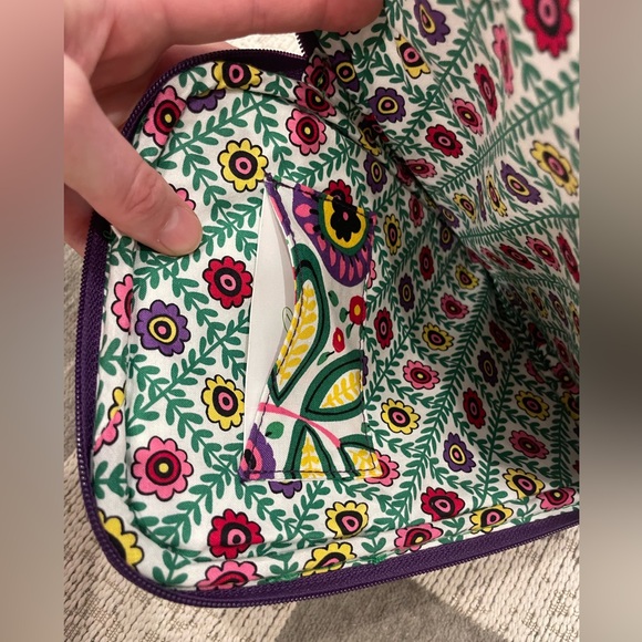 VERA BRADLEY Mini Tablet E-Reader Sleeve Case VIVA LA VERA padded Colorful print - Picture 6 of 12